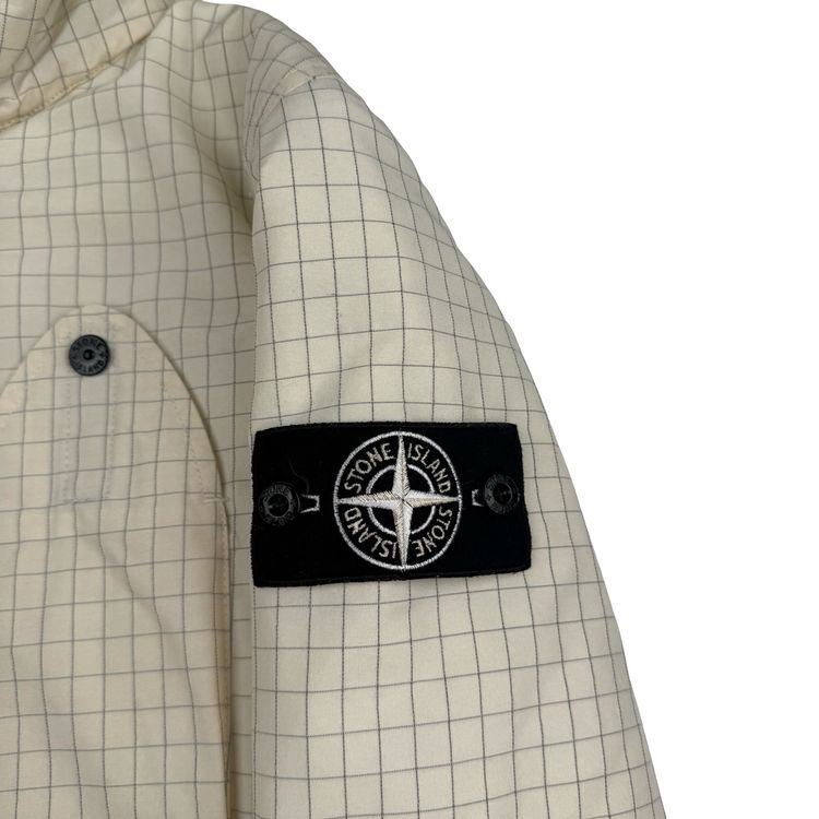 Stone Island 2020 Cream Reflective Ripstop Chine Primaloft Jacket - Small image 3