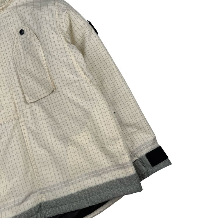 Stone Island 2020 Cream Reflective Ripstop Chine Primaloft Jacket - Small image 4