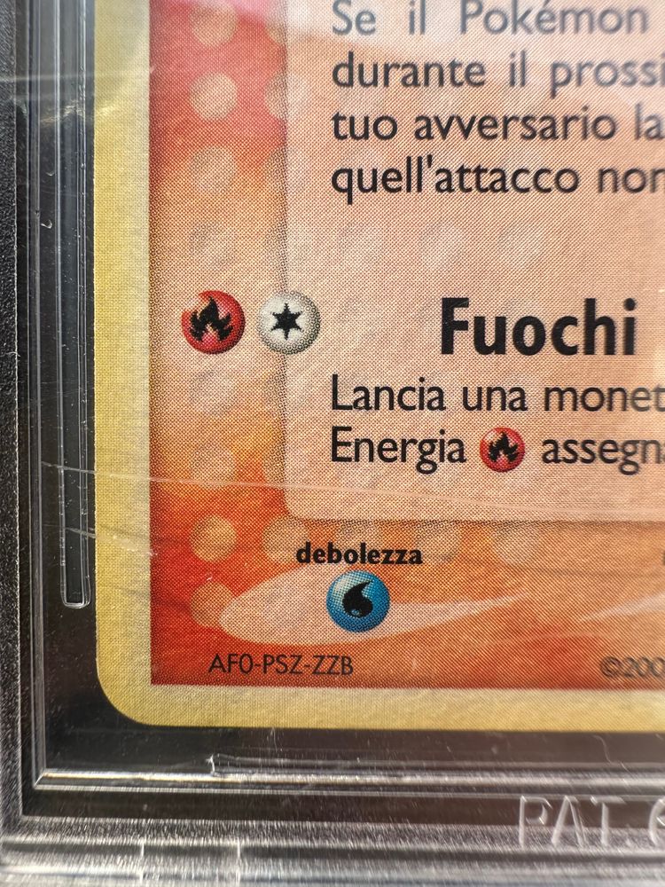 Charmeleon Secret Rare - Pokémon TCG EX Drago 99/97 ITA - Gradata Beckett 8,5 obraz 9
