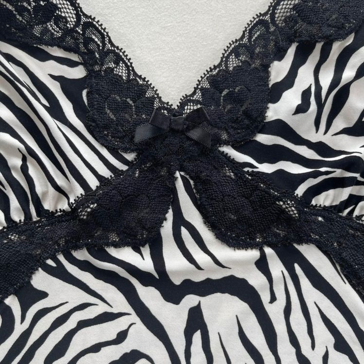 Immagine di Studio Donatella Zebra Print Camisole Top 3