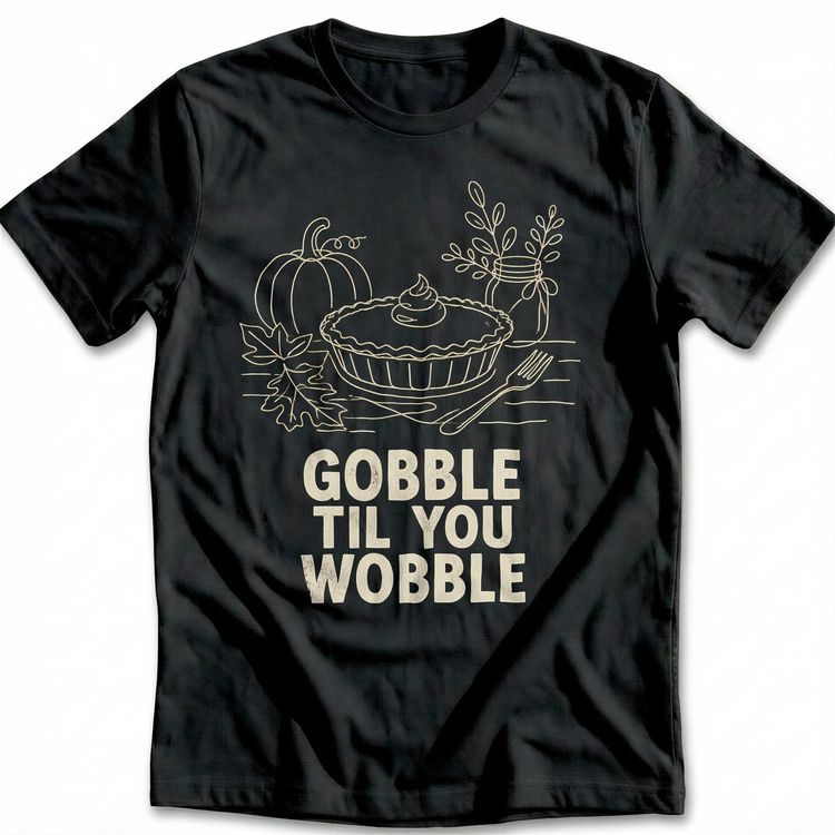 Gobble Til You Wobble T-Shirt EU