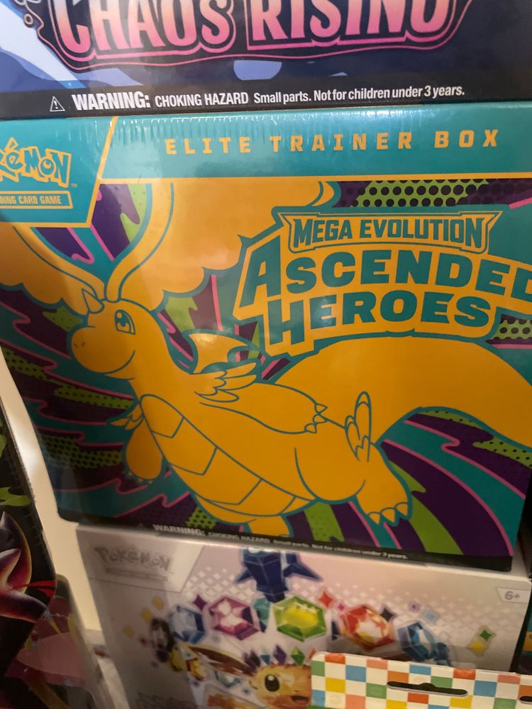 Pokémon Mega Evolution Ascended Heroes Elite Trainer Box