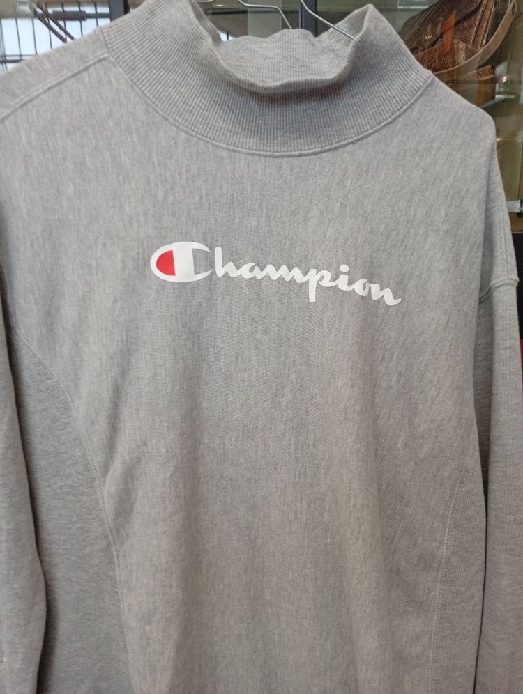 Rare Reverse WEAVE Champion Grey Sweatshirt