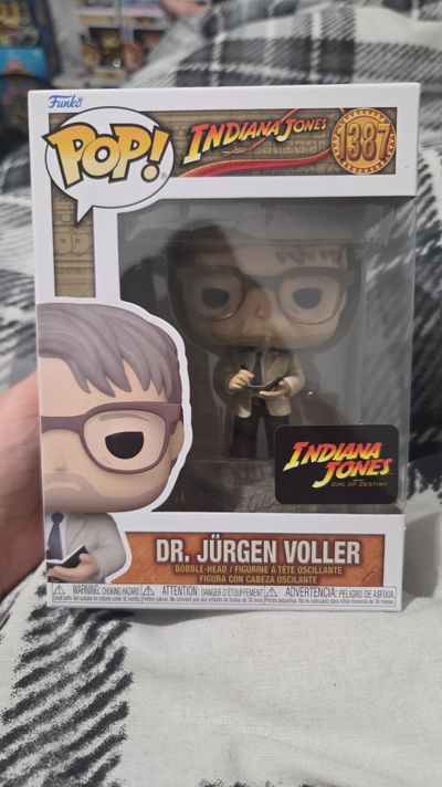 Funko Pop! Dr. Jürgen Voller, Indiana Jones, Vinyl Figure