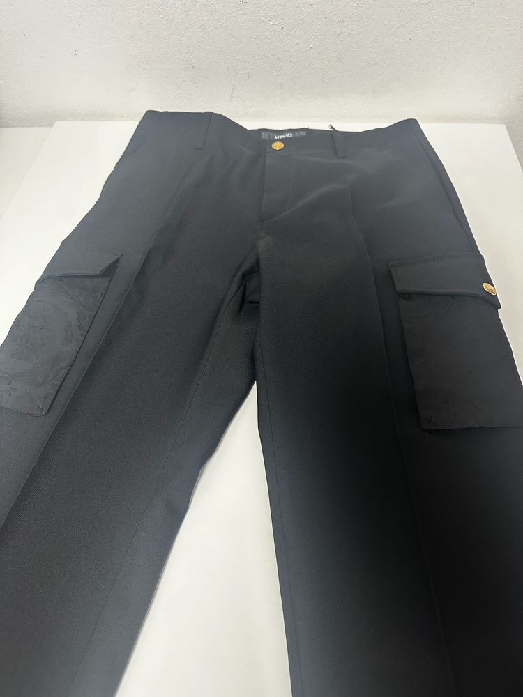 Versace Black Cargo Pants 3