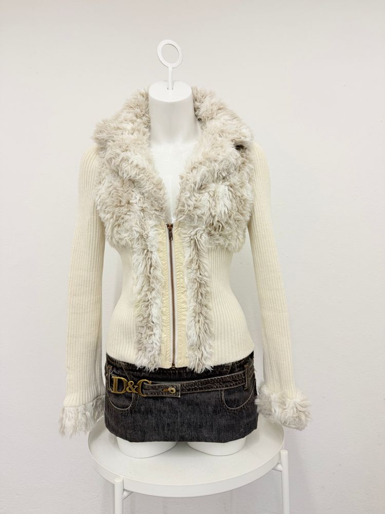 Jane Norman Faux Fur Jacket (S)