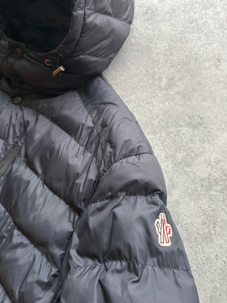 Moncler Black Puffer Jacket 2000’s (XL) obraz 4