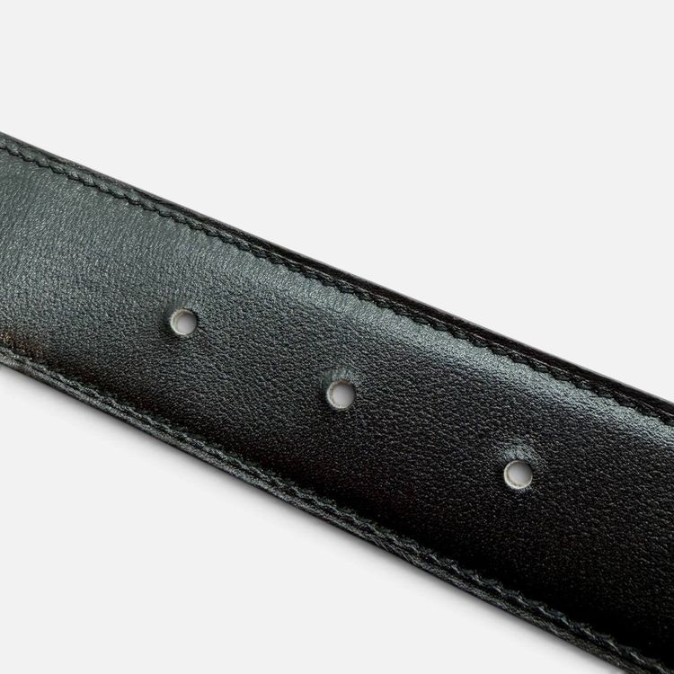 Fibbia da cintura H e pelle reversibile per cintura 32 mm image 2