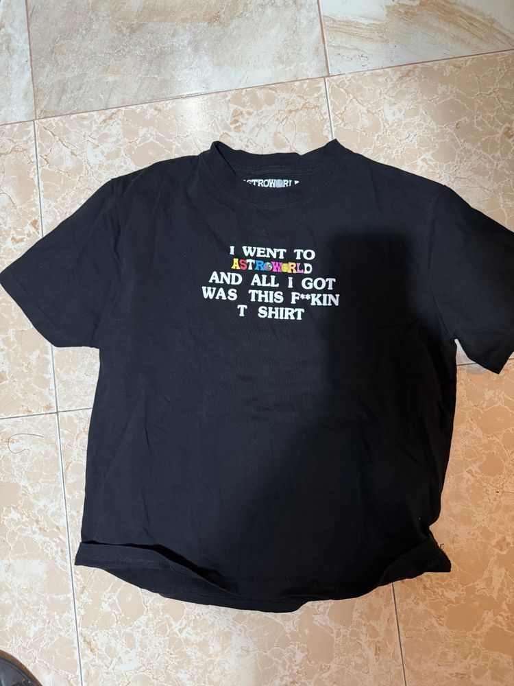 Astroworld Black Graphic T-Shirt