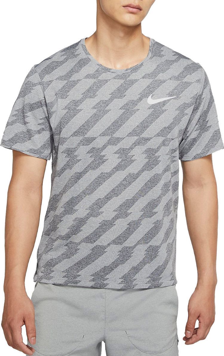 Sourced By CS Nike Miler Jacquard - Grey/White product image