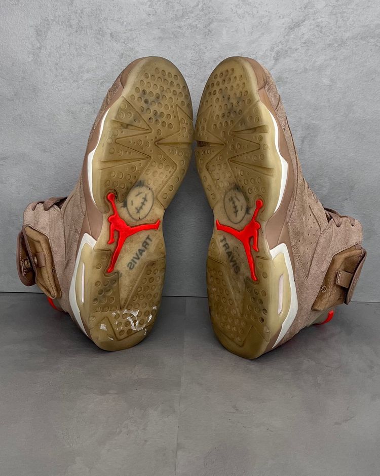 Jordan 6 Travis British khaki - UK10 image 4