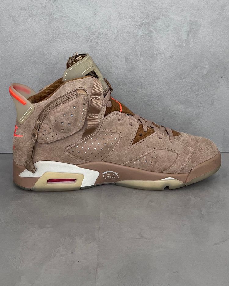 Jordan 6 Travis British khaki - UK10 image 2