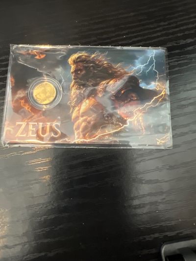Zeus 1/1000th oz gold