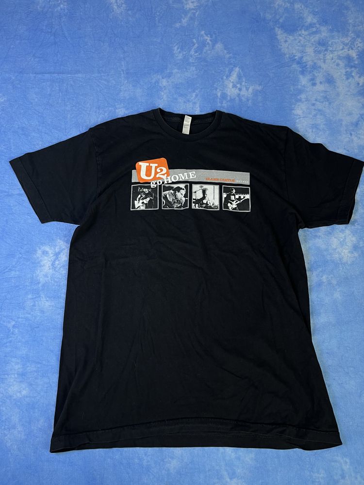 U2 Black Graphic T-Shirt