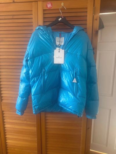 Moncler Blue Puffer Jacket