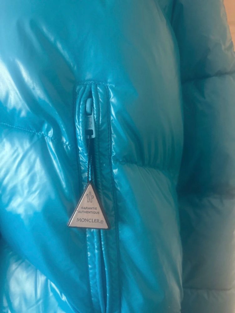 Moncler Blue Puffer Jacket image 3
