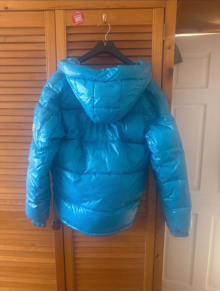 Moncler Blue Puffer Jacket image 4