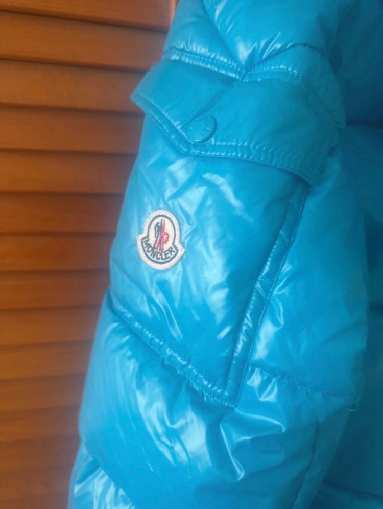 Moncler Blue Puffer Jacket image 5