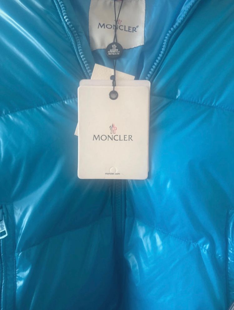 Moncler Blue Puffer Jacket image 2