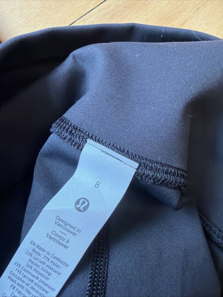 Lululemon Wunder Train High-Rise Shorts 4” Black Uk 12 BNWT image 4