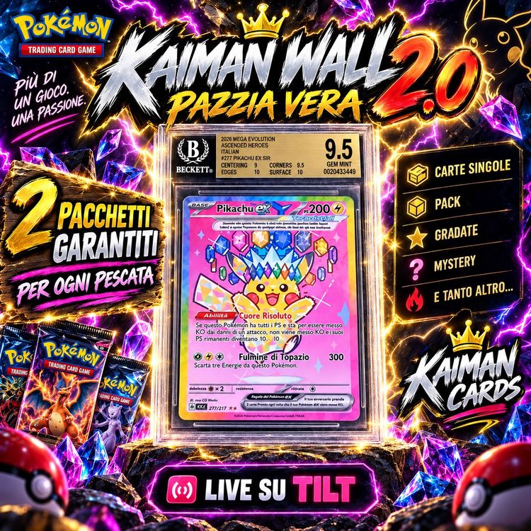 Pokémon TCG – Kaiman Wall 2.0 | 1 pescata imagen 1