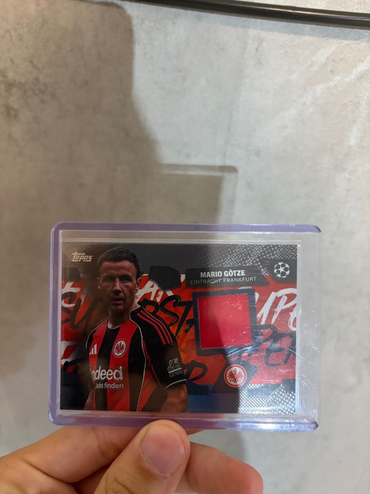 Mario Götze Football Trading Card