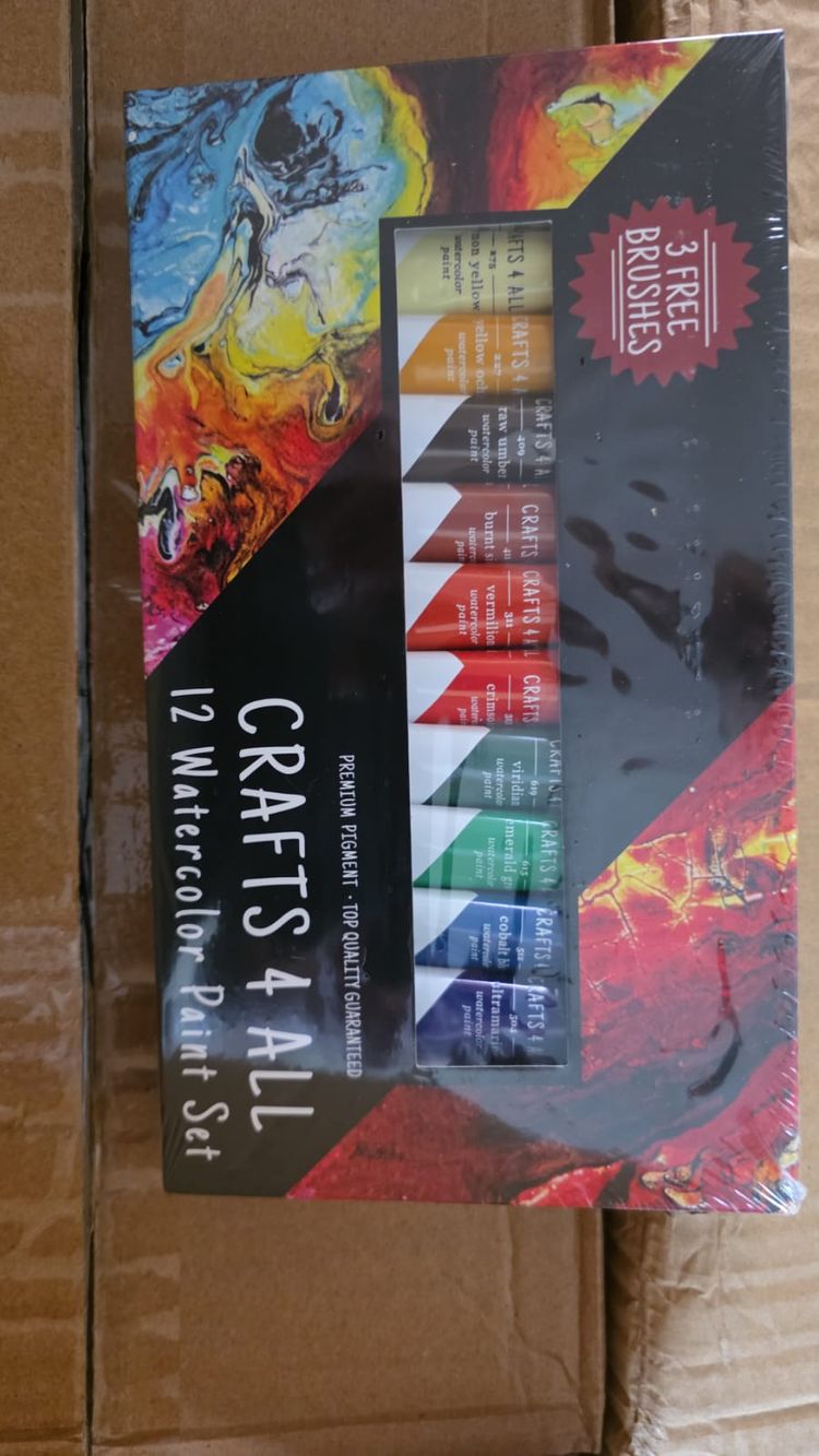 Set Crafts 4 All 12 Watercolor Paint Set product image
