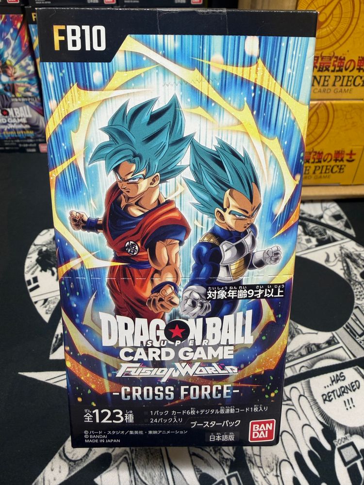 Bandai Dragon Ball Fusion World FB-10JAP - BOX APERO IN LIVE product image