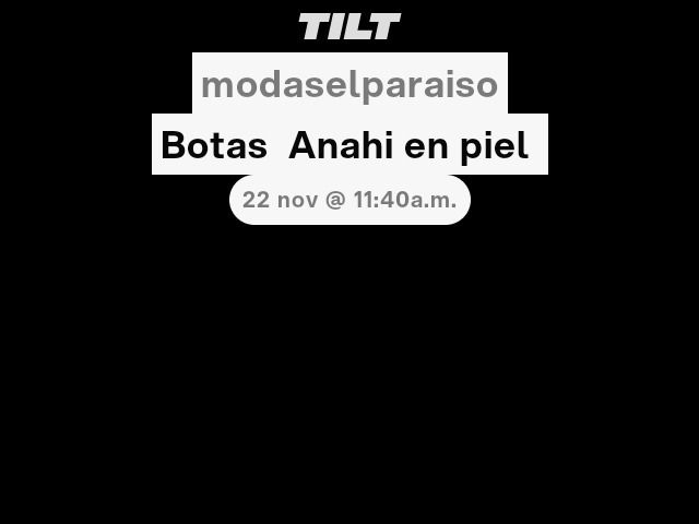 Other Botas Anahi En Piel product image