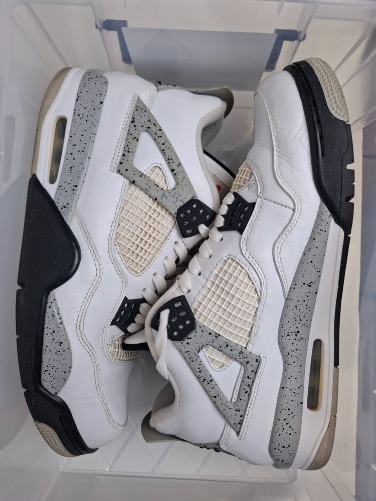 Nike Jordan Jordan 4 white cement uk 9 2016 (worn no box) product image