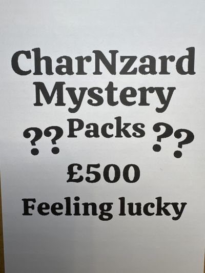 Charnzard Mystery Packs £500