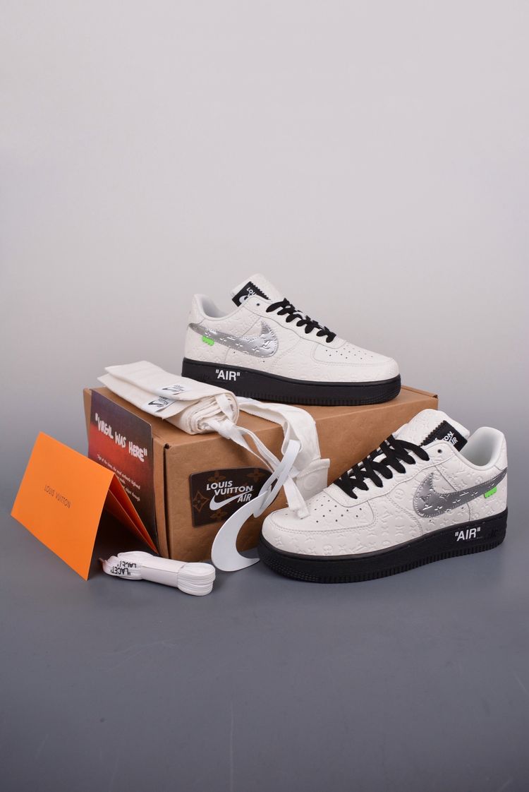 Nike Classic black and white sneakers product image