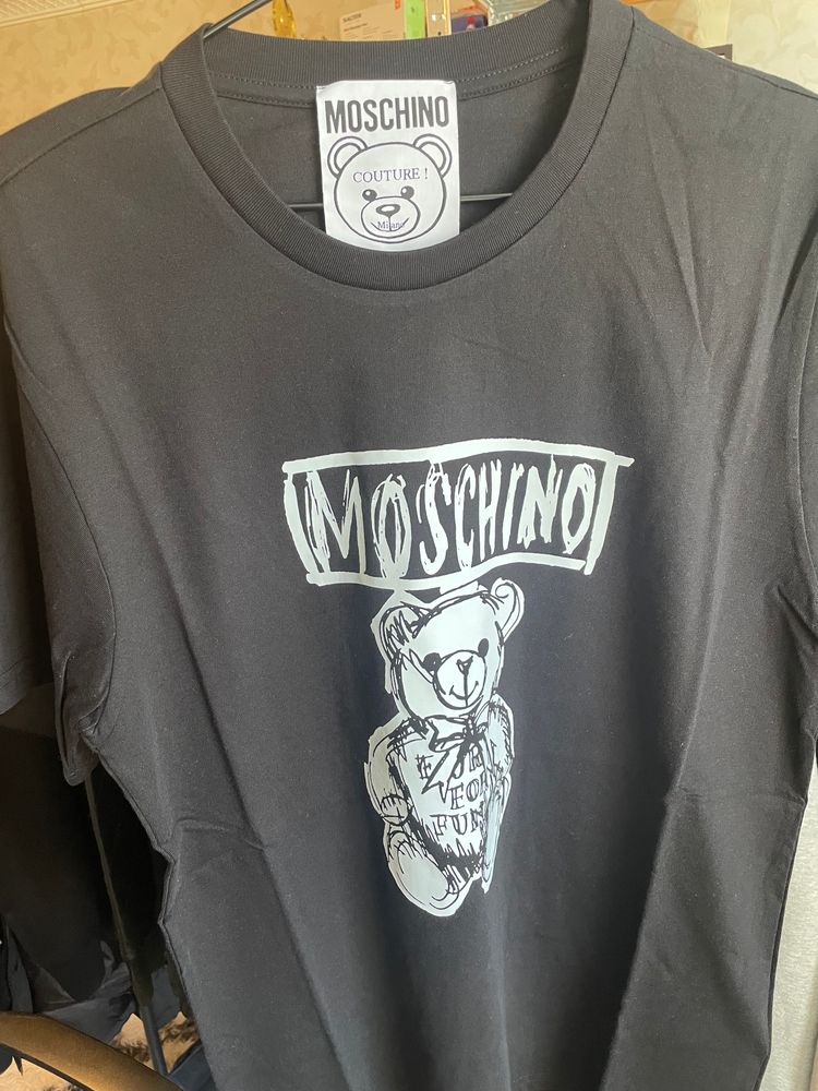 Moschino Black Graphic T-Shirt