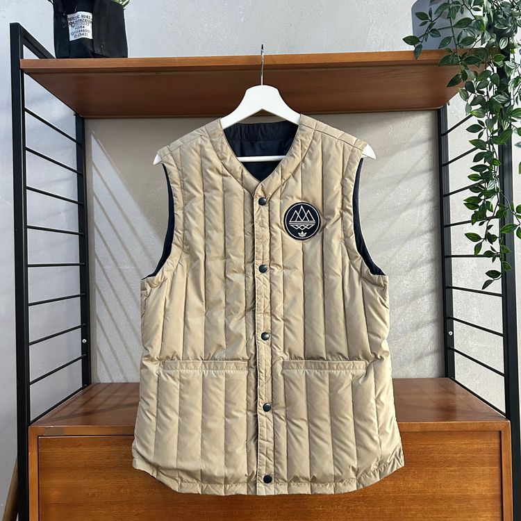 Adidas Originals x Spezial Kopelman Vest  | Hemp/Navy | Small P2P 19 image 1