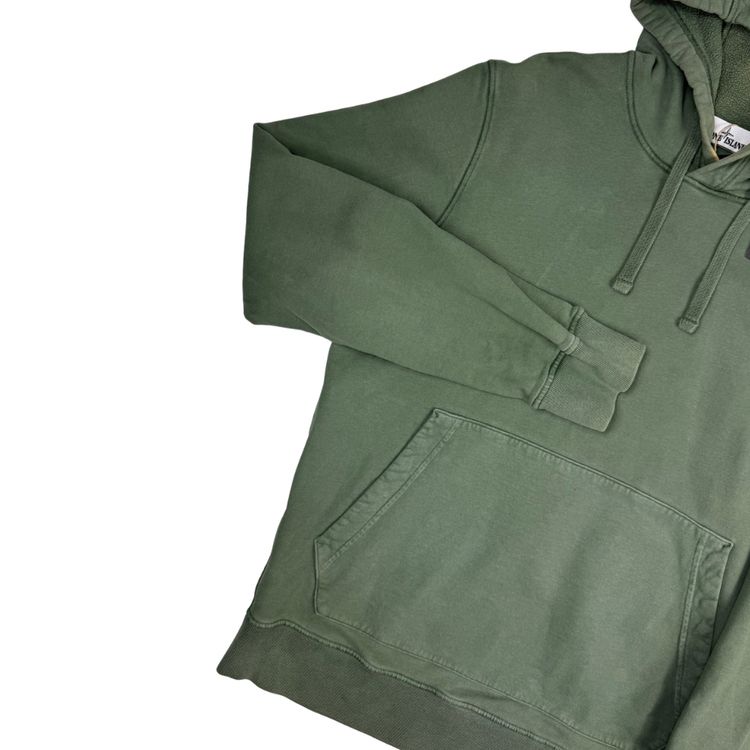Sudadera con capucha Stone Island verde - talla L imagen 4