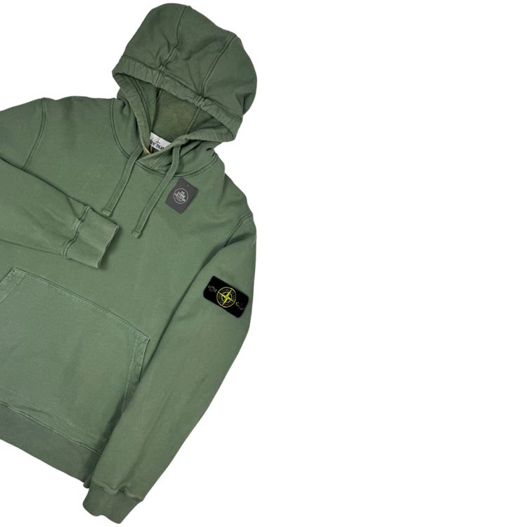 Sudadera con capucha Stone Island verde - talla L imagen 5