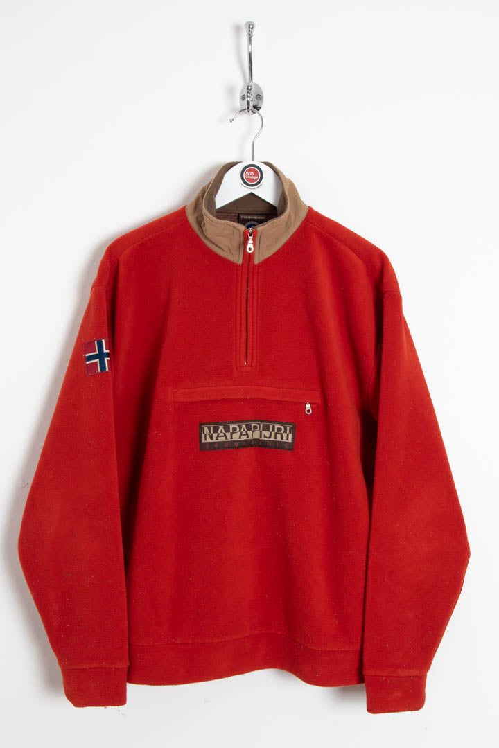Napapijri 1/4 Zip Fleece Jumper (S) image 1