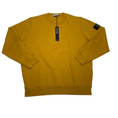 Stone Island Yellow Compass Patch Jumper