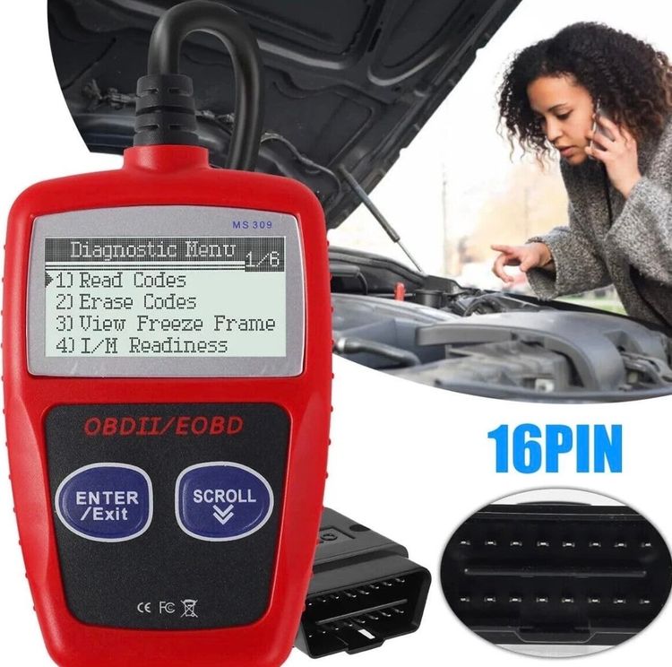 Obd2 Scanner Ms309 4
