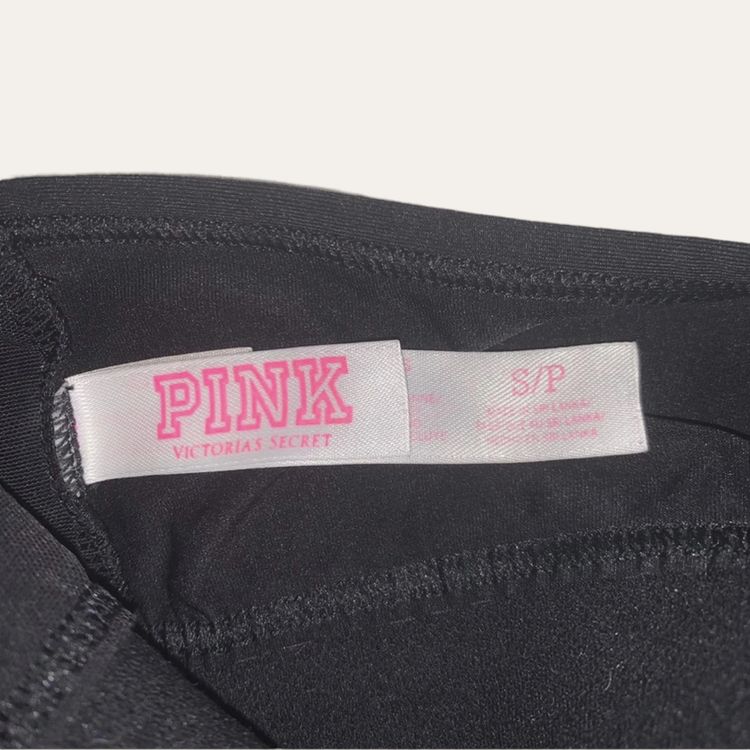 Black Victoria Pink Sports Bra 3