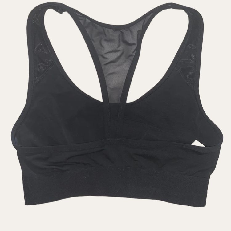 Black Victoria Pink Sports Bra 2