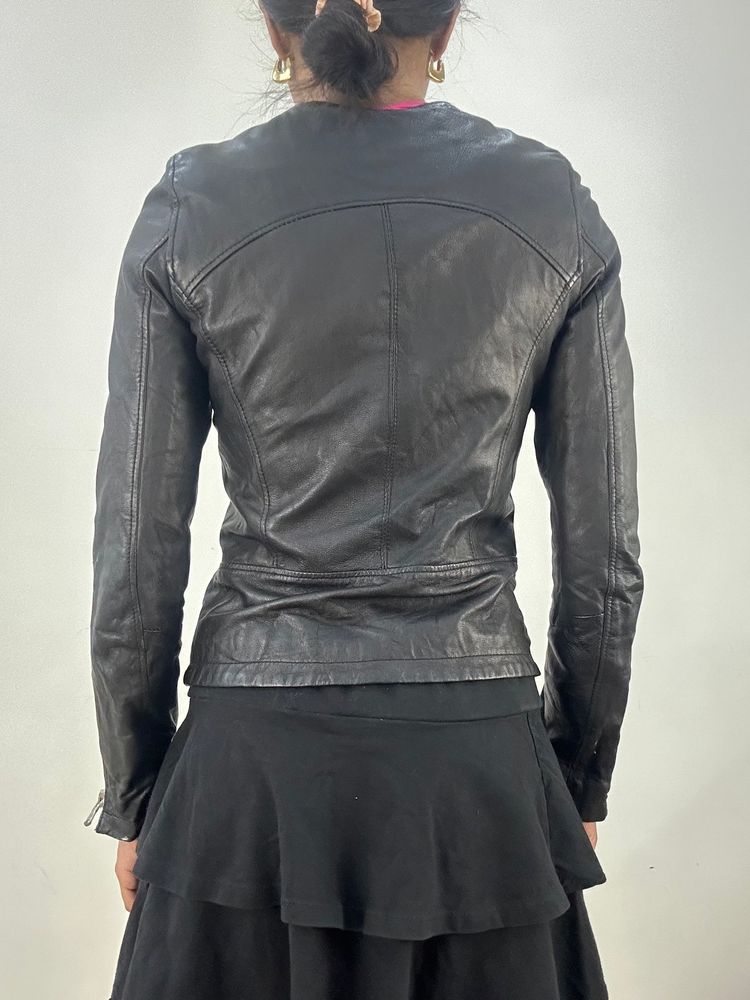 BEST PICKS | extra small black leather jacket 2