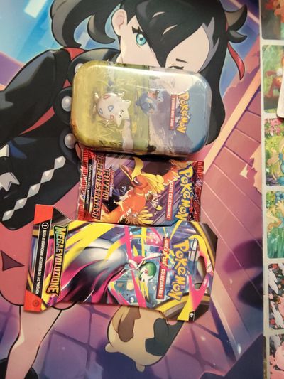Pokemon Trading Card Game Tin And Booster Packs