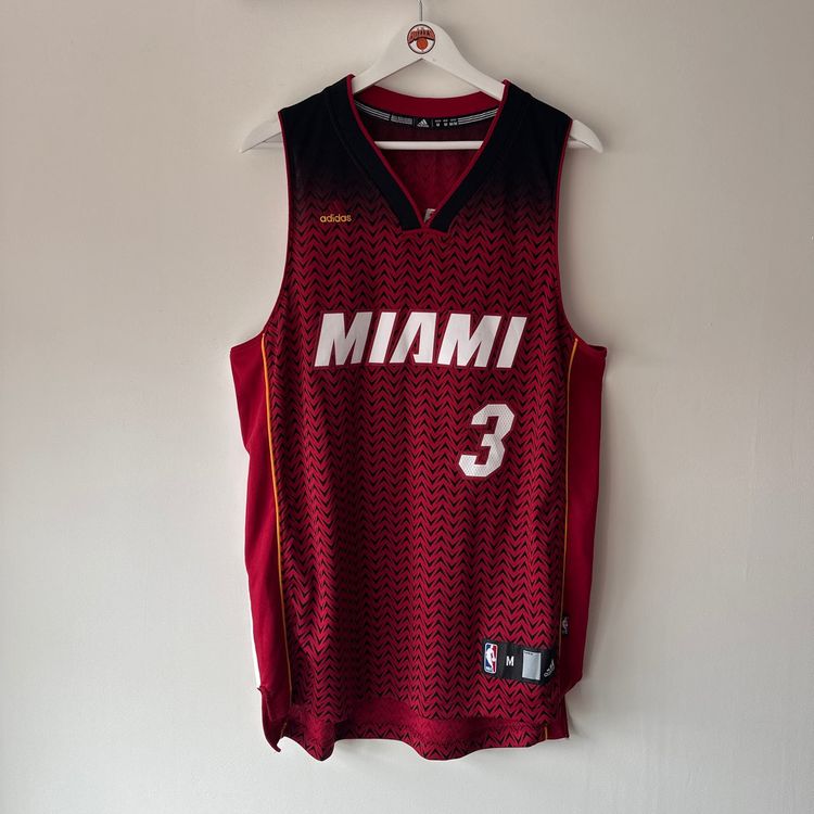 Miami Heat Dwayne Wade Adidas jersey - Medium (Fits Large) image 2