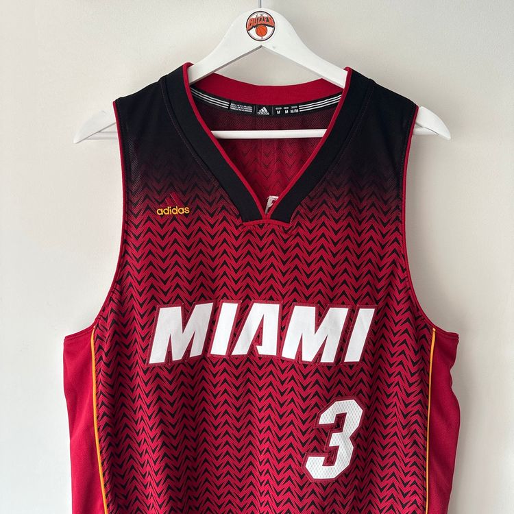 Miami Heat Dwayne Wade Adidas jersey - Medium (Fits Large) image 1