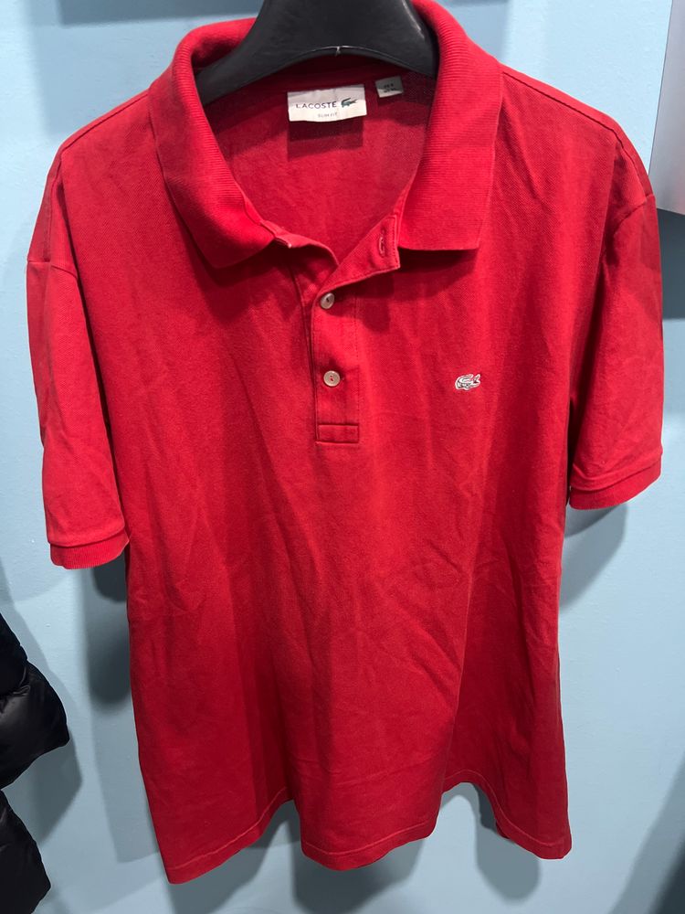 Lacoste Red Polo Shirt