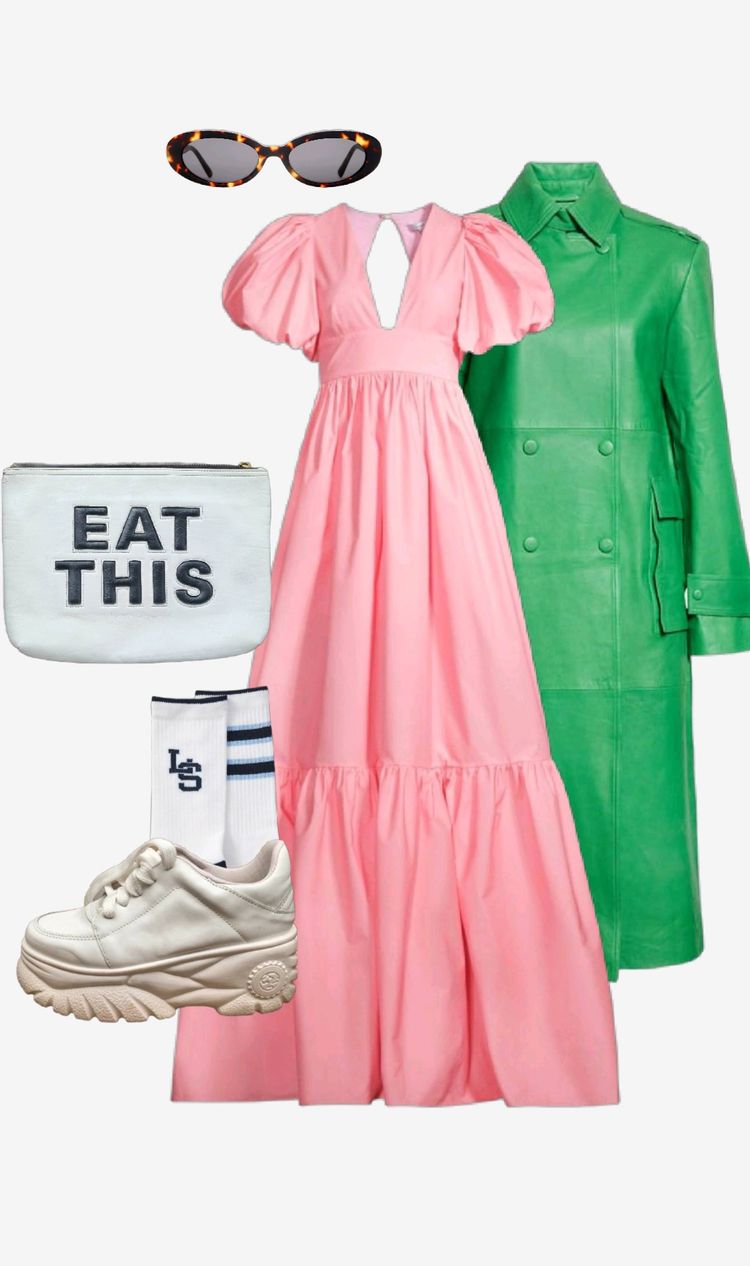 Naxi Tieered Designer Pink Dress image 8