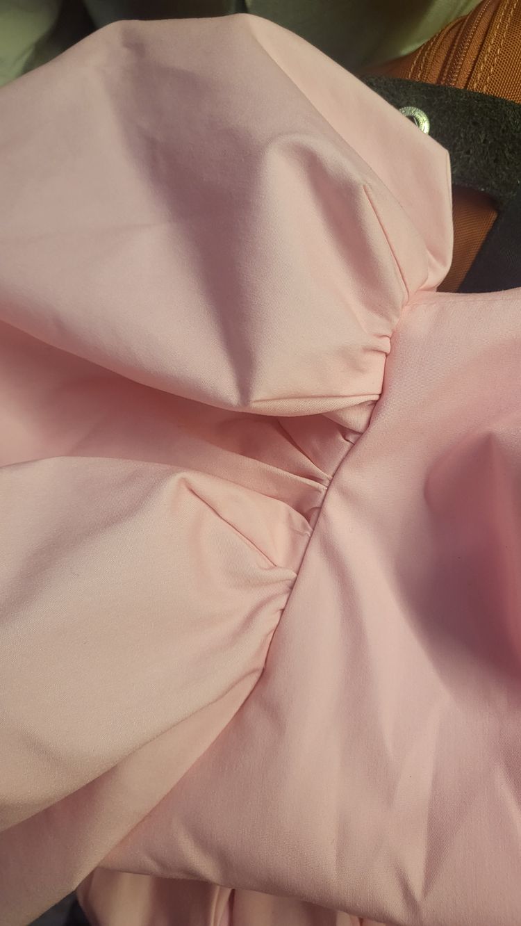 Naxi Tieered Designer Pink Dress image 3