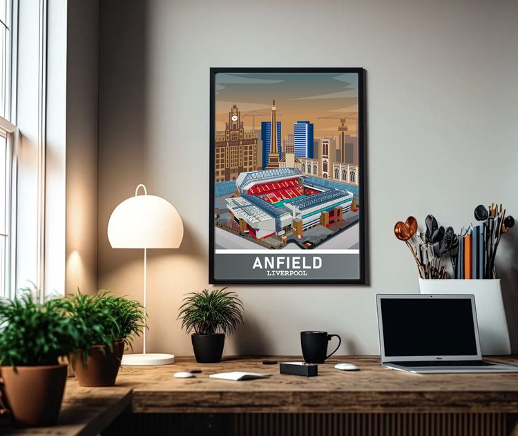 Anfield x Liverpool A3 Print image 3