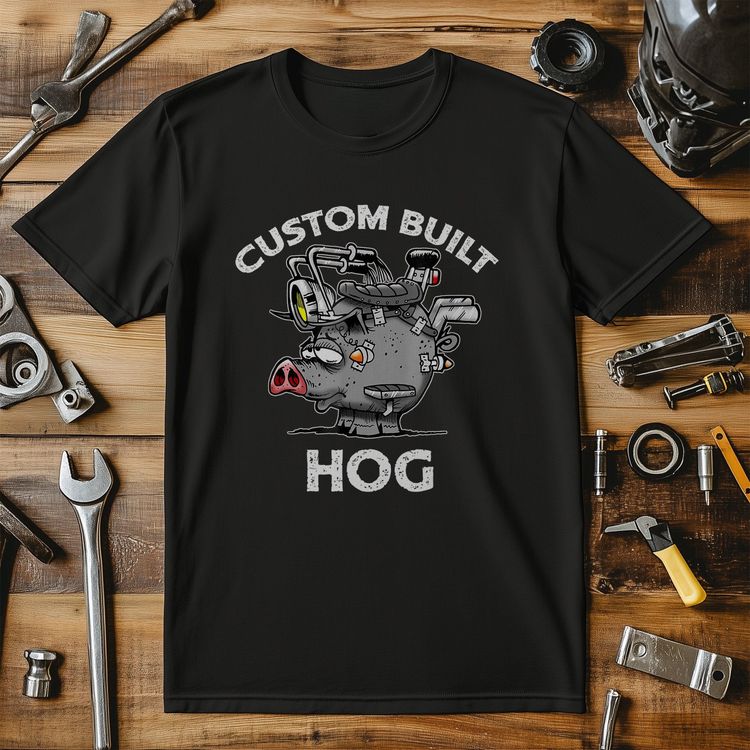 Custom Built Hog Motorcycle Biker